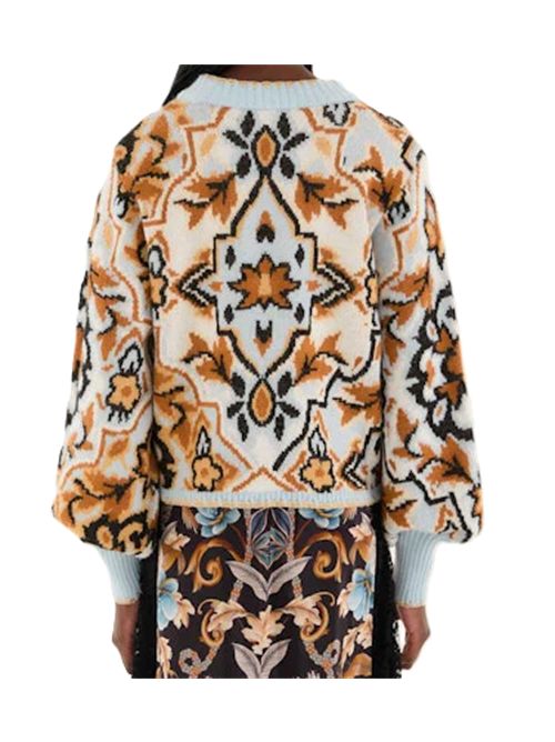 Farm Rio maglia  Winter Tapestry Blue FARM Rio | 34645125104 WINTER TAPESTRY BLUE